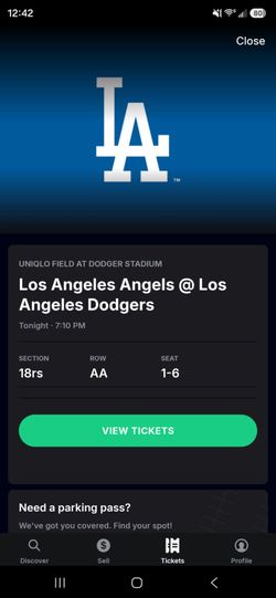 LOS ANGELES DODGERS TICKETS