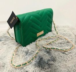 Green Bebe cross body bag