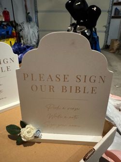 Sign Bible signs - 2