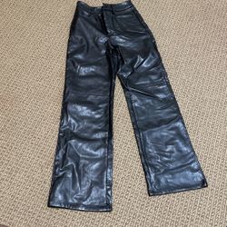 XXS womens Leather Pants 