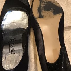 Karisma Black High Heels 5M Excellent Condition 