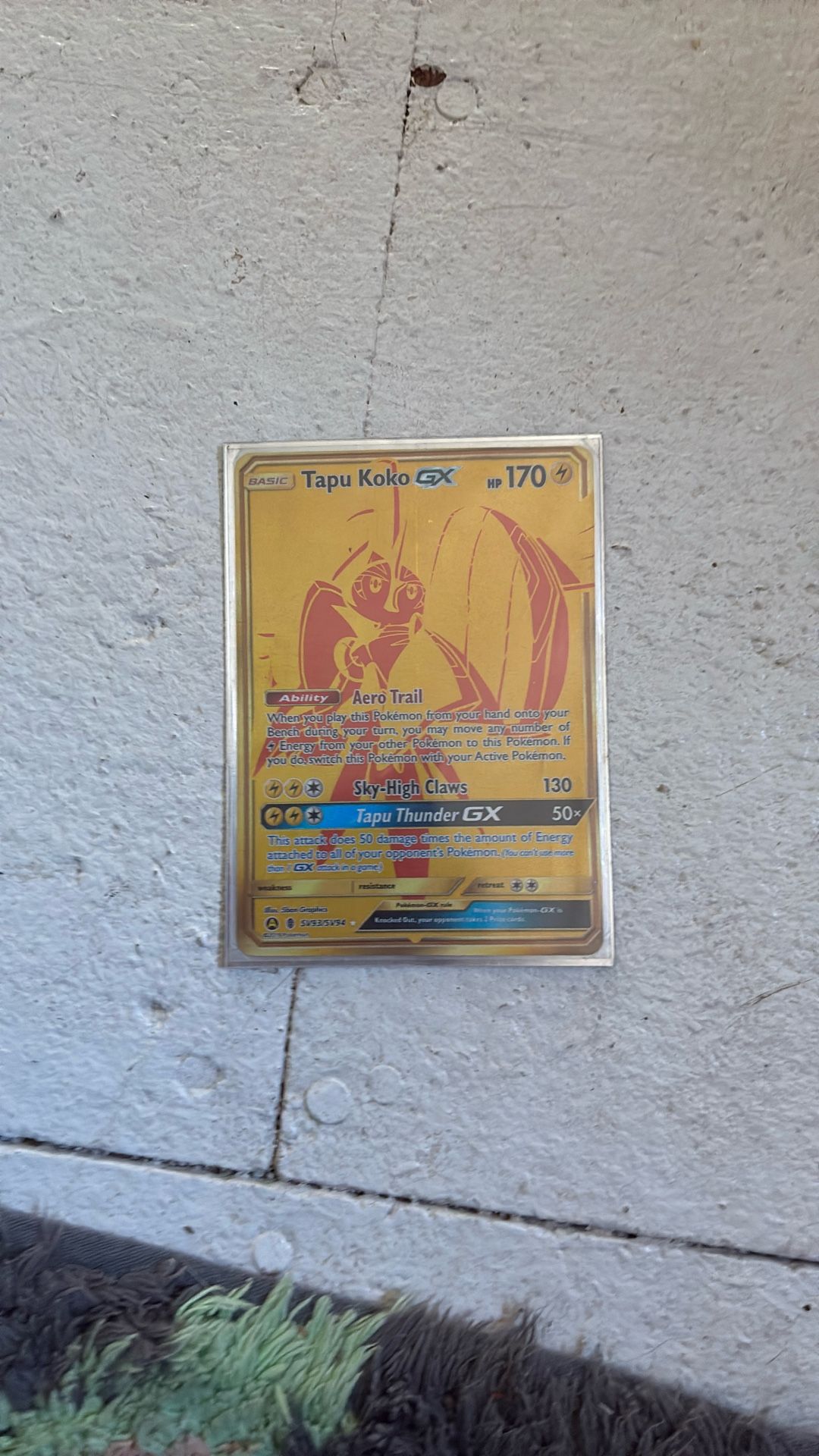 Gold Tapu Koko Gx
