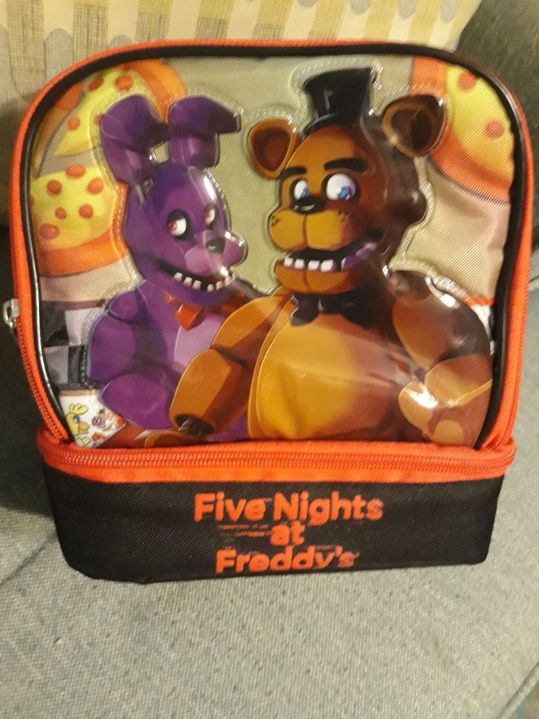 Five Nights at Freddy's lunch box. Unused!