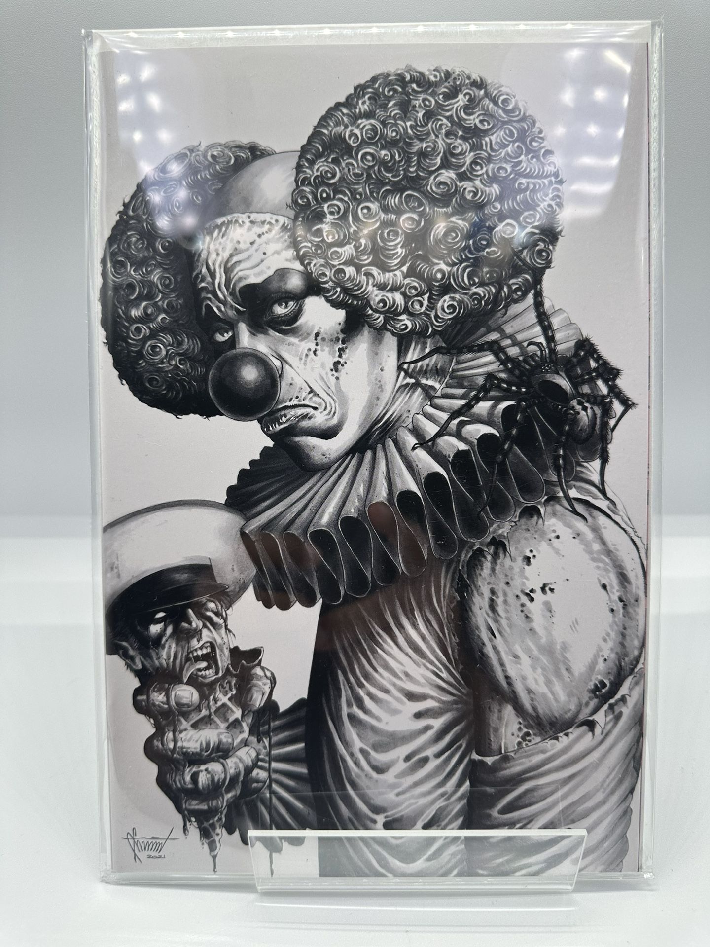 Image Comics HAHA #6 Hive Exclusive Felix Icarus Morales Virgin B&W Variant