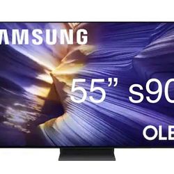 Samsung - 55” Class S90F Series OLED 4K UHD SamsungVision AI Smart Tizen TV