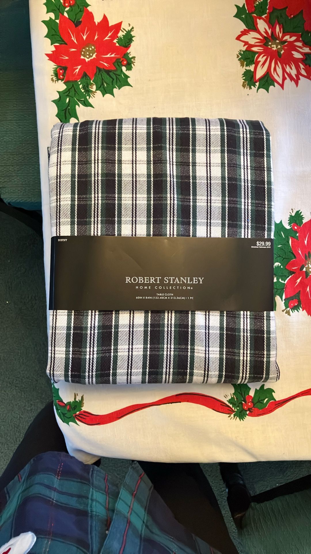 New Christmas Farmhouse Tablecloth 