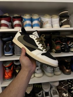Olive Travis Scott Jordan 1 Low
