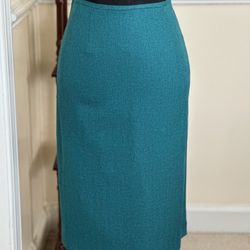 Low Waist Seamed Pencil Skirt