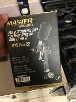 Master Elite Series HVLP Touch-Up Spray Gun MAS PRO-22