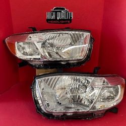 Toyota Highlander 2008. 2010 Headlights.