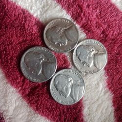 Monedas De 5 Centavos 1940 P Y 1938 P Y 1958 D Y 1941 D