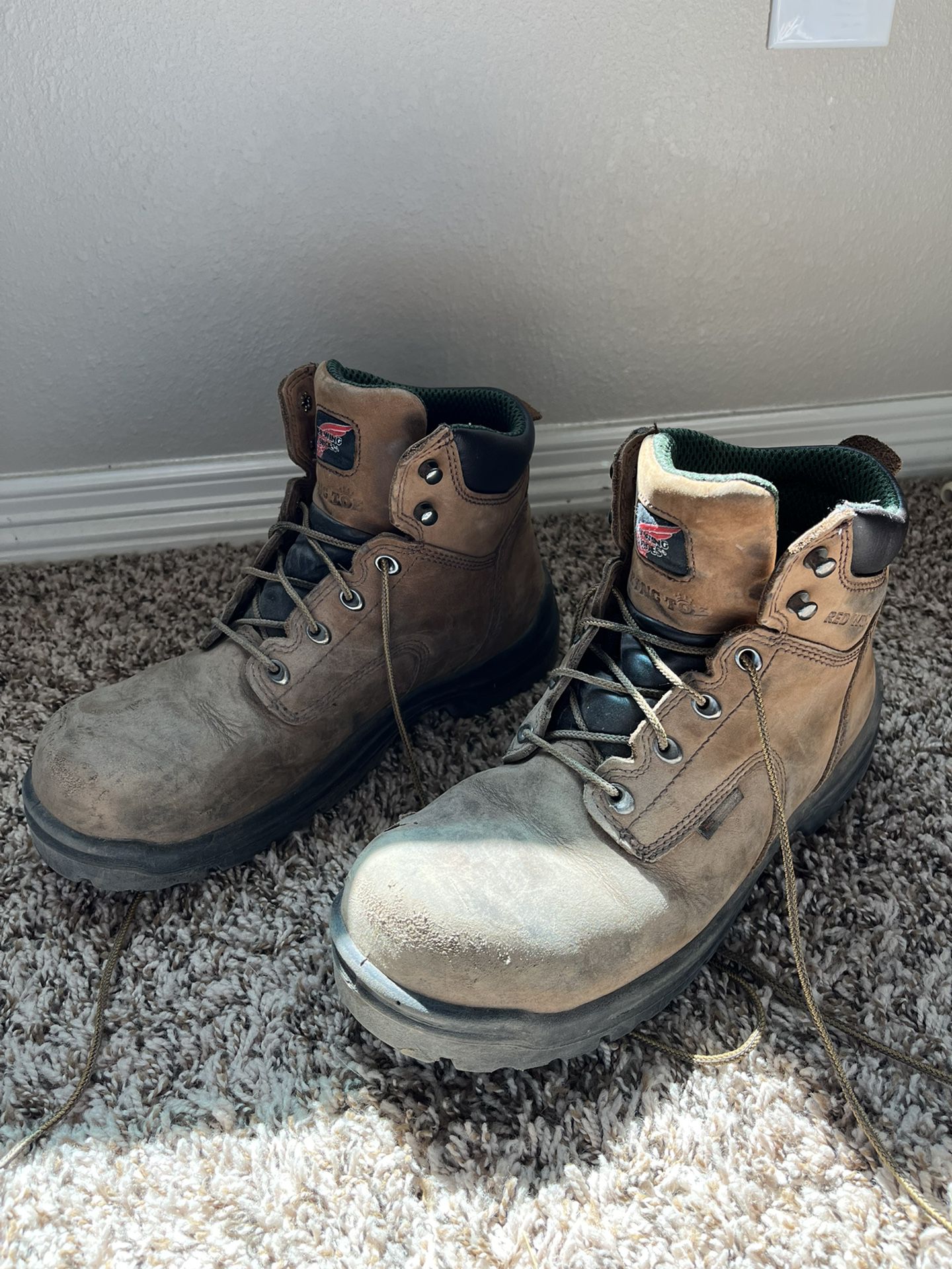 Red Wing Work Boots Size 10