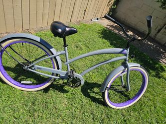 SKULL X BONES BEACH CRUISER SIZE 26"X2,25