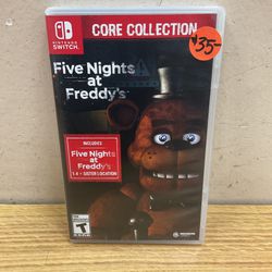 NINTENDO SWITCH FIVE NIGHTS AT FREDDY’S : CORE COLLECTION.