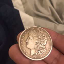 1921 Morgan Silver Dollar