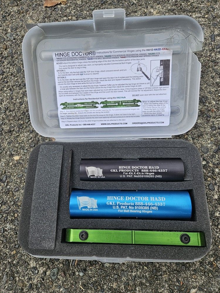 The Hinge Dr Tool fixes sagging doors!