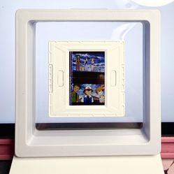 Pokemon Authentic 35mm Film Cells Ash Brock Misty Theater Used With Frame & Case