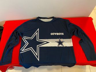 Dallas Cowboys Lightweight Long-Sleeve T-Shirt Size 2XL