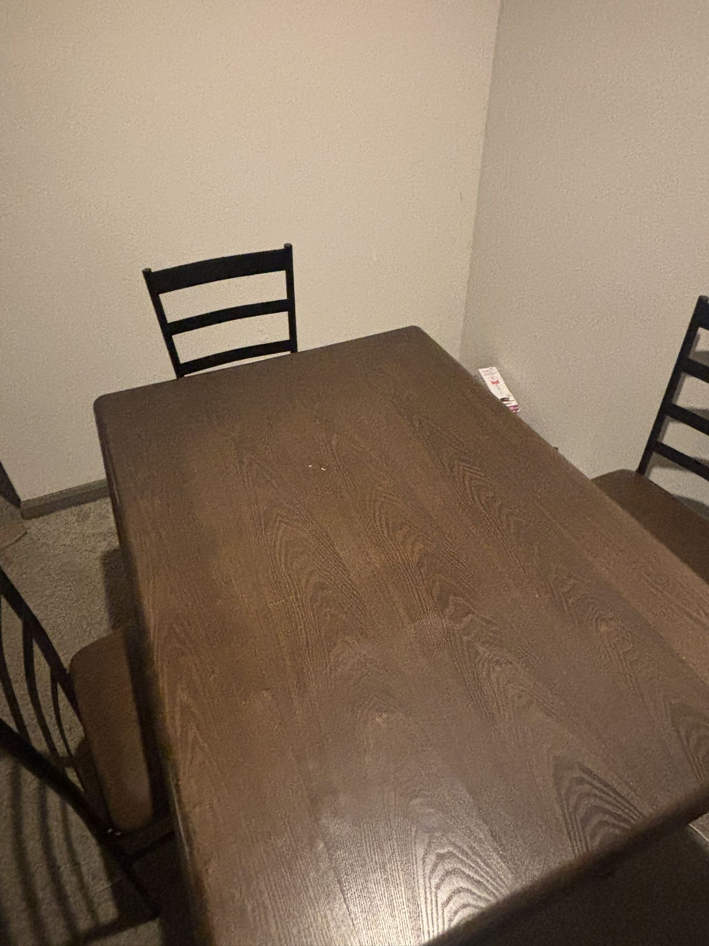 Dining room Table and 4 Chairs 