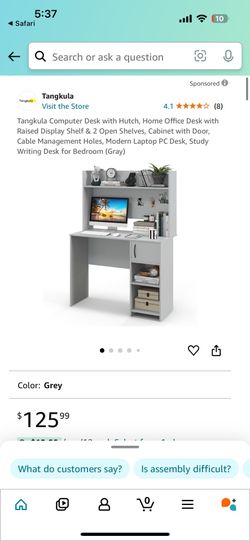 Student Desk w/Hutch