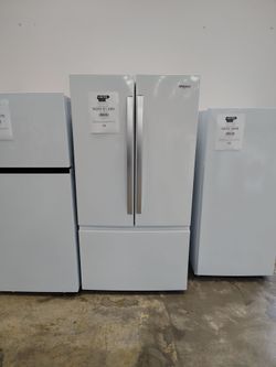 Whirlpool white refrigerator WRFF3336SW