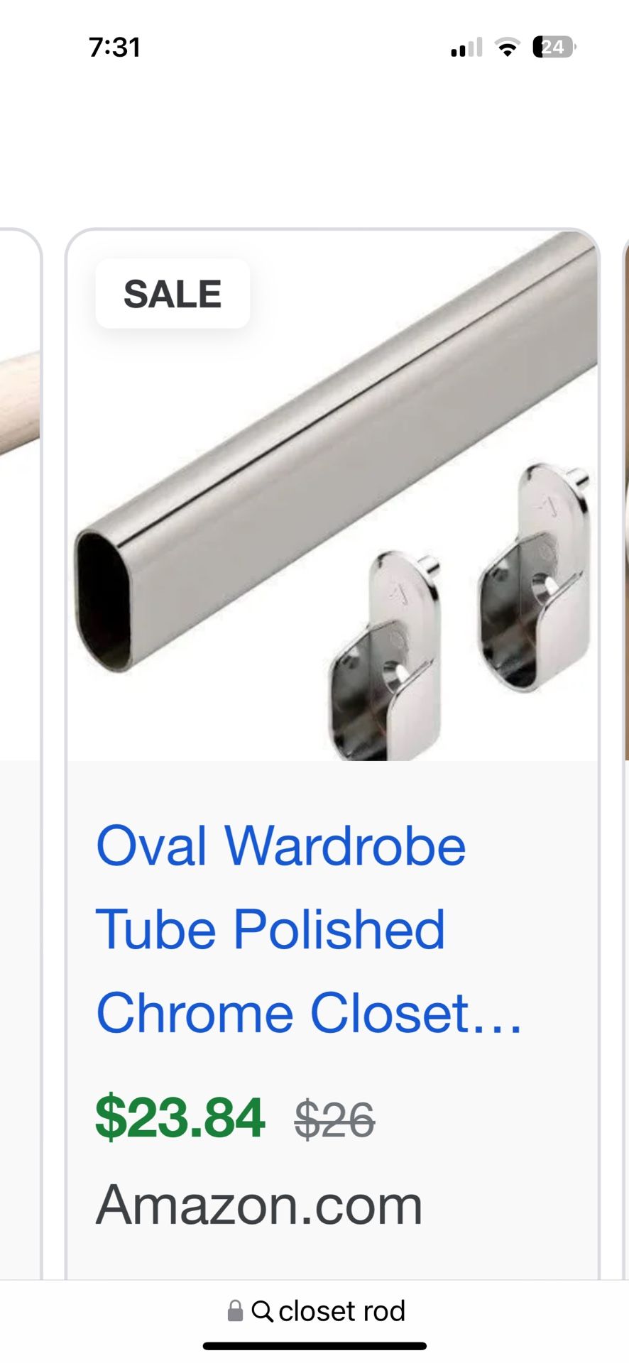 Closet Rods