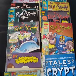 1990s Comics (13) Total Ren And Stimpy And Bevis And Butthead And Tales From The Crypt