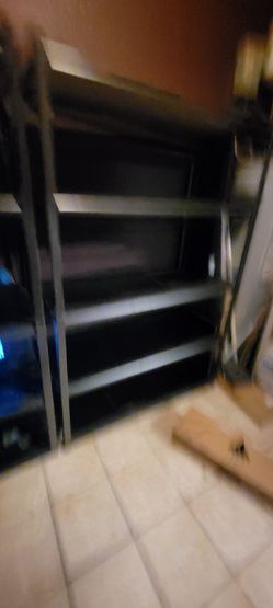 Heavy Duty Storage Shelves. $300 For Both