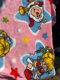 Rainbow Brite Toddler Throw Blanket