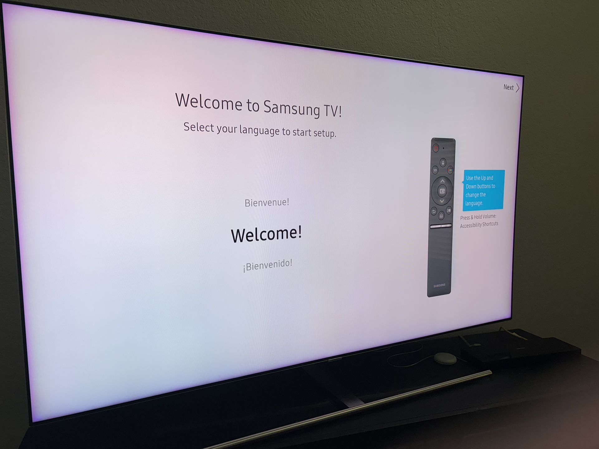 Samsung 65” QLED series 7 TV