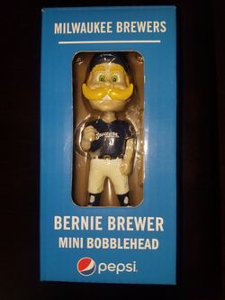 Bernie Brewer Mini Bobblehead