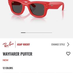 (Red) THE WAYFARER PUFFER BY A$AP ROCKY 
