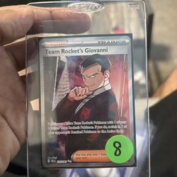 Team rockets Giovanni