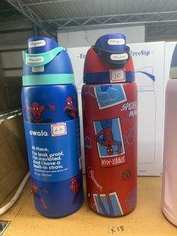 Owala FreeSip Spider-Man Water Bottles – Set of 2