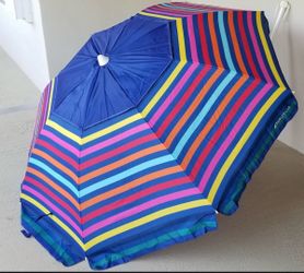 Beach Umbrella Nautica.2 Position Ajustable Very  nice