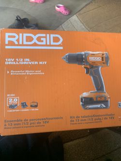Brand New Ridgid Drill