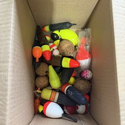 Fishing floats and jigs