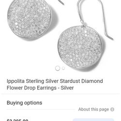 Sterlingsilver Diamond Earrings Ippolita