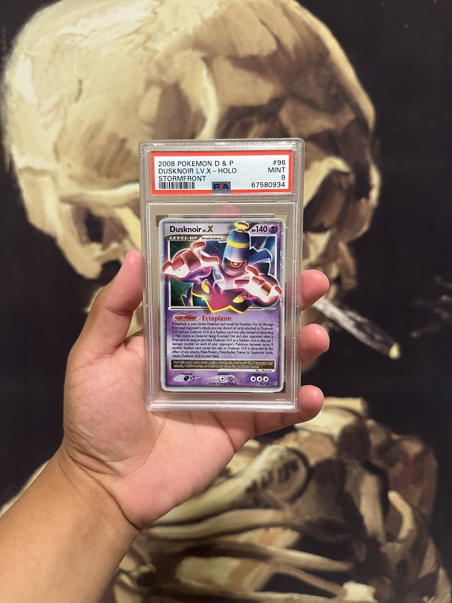 Pokemon D&P Stormfront Dusknoir Holo