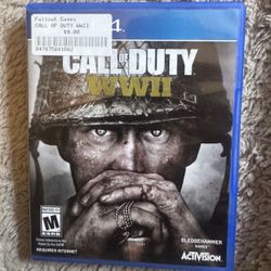 Call Of Duty: WW II. PS4