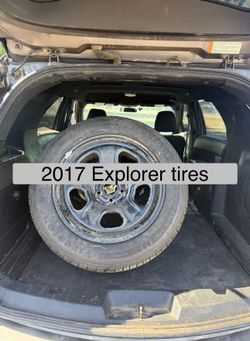 2017 Explorer police interceptor set of Wheels/Tires