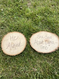 He Asked, Fiancé, Proposal, Wedding Funny 