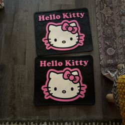 Hello Kitty Car Floor Mats (backseat)