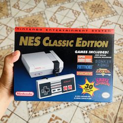 Nintendo Nes Classic Mini Edition 30 Games, 1 Controller, Retro Console HDMI NEW (Unopened Box) READ DESC.