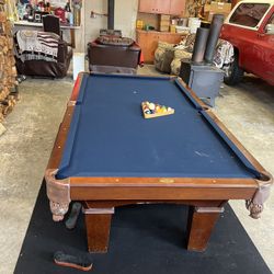 8ft Olhausen Pool Table 