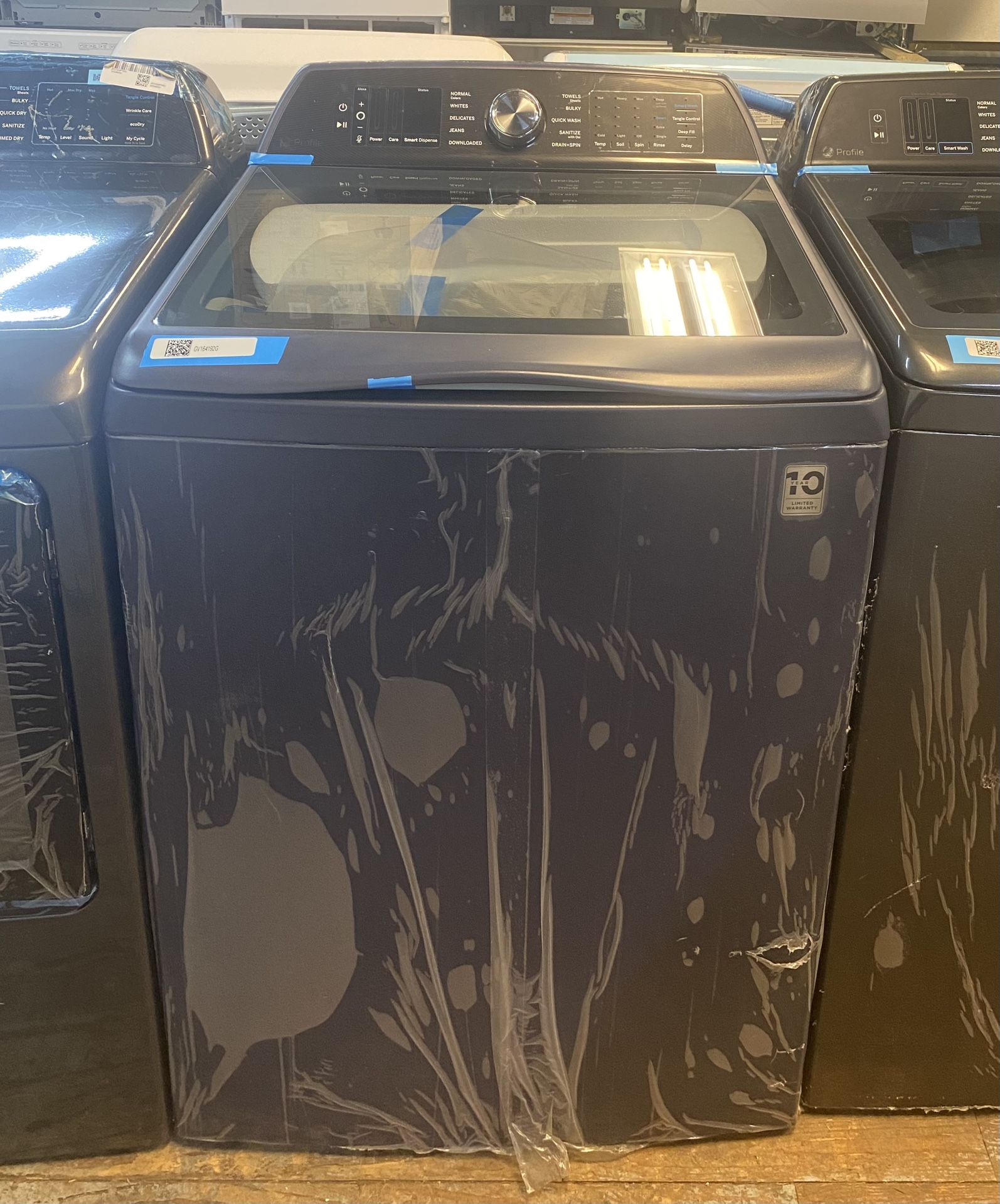 GE Profile 27inch Washer in Sapphire Blue