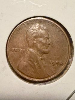 1958 d wheat penny