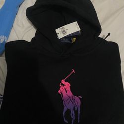 Polo Ralph Lauren Gradient Hoodie Size Medium Mens 