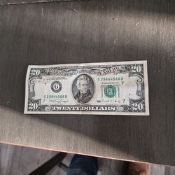 Rare $20 Bill