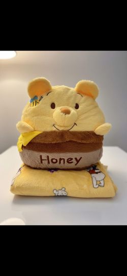 Winnie The Pooh Plush With Blanket Included